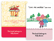 Book Plate Labels
