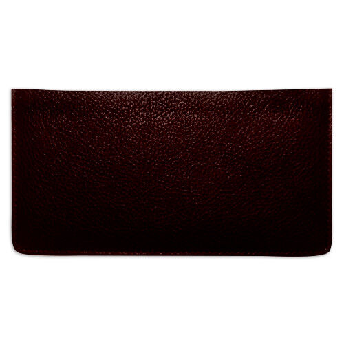 Burgundy Side-Tear Leather Cover