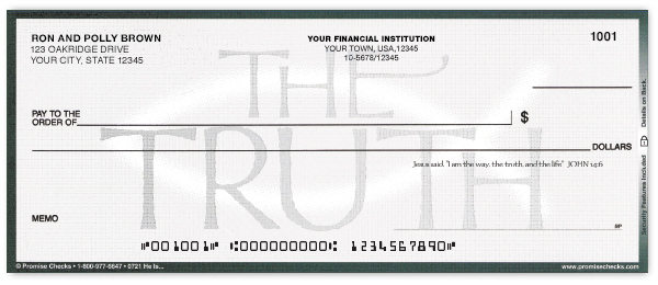 He Is Laser Draft Checks | Promise Checks