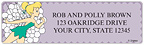 Modern Tinker Bell Address Labels