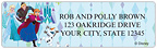 Frozen Northern Lights Address Labels