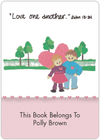 Caring for Kids Book Plate Labels