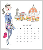 Street Style 2019 CD Desk Calendar