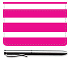 Soho Hot Pink Pinstripes Debit Caddy