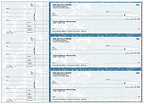 Navy Marble General Purpose Checks