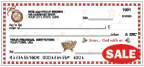 Heart of Christmas Checks