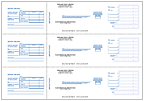 Business 3 To A Page Deposit Slips