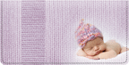 Knit Checkbook Cover