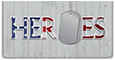 Heroes Checkbook Cover