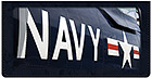 Navy Checkbook Cover