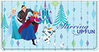 Frozen Northern Lights Checkbook Cover