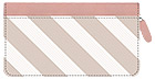 Soho Soft Stripes Zippered Leather Cover