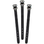 Black Leather Straps