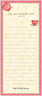 Tea Time List Memo Pads