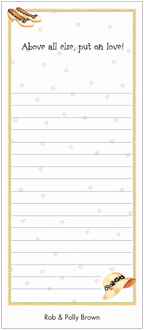 Fashion-Wise List Memo Pads