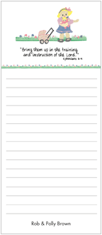 Caring for Kids List Memo Pads