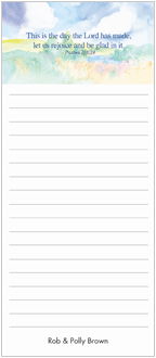 Scenery List Memo Pads
