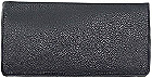 Black Leather Checkbook Cover