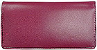 Red Leather Checkbook Cover