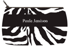 Zebra Small Make-up Bag