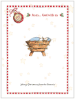 Heart of Christmas Folded Note Cards