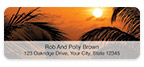 Caribbean Paradise Address Labels