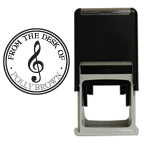 Compose Round Stamp