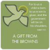 Dove Gift Labels