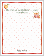 Fruit of the Spirit Note Memo Pads