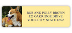 Welsh Corgi Address Labels